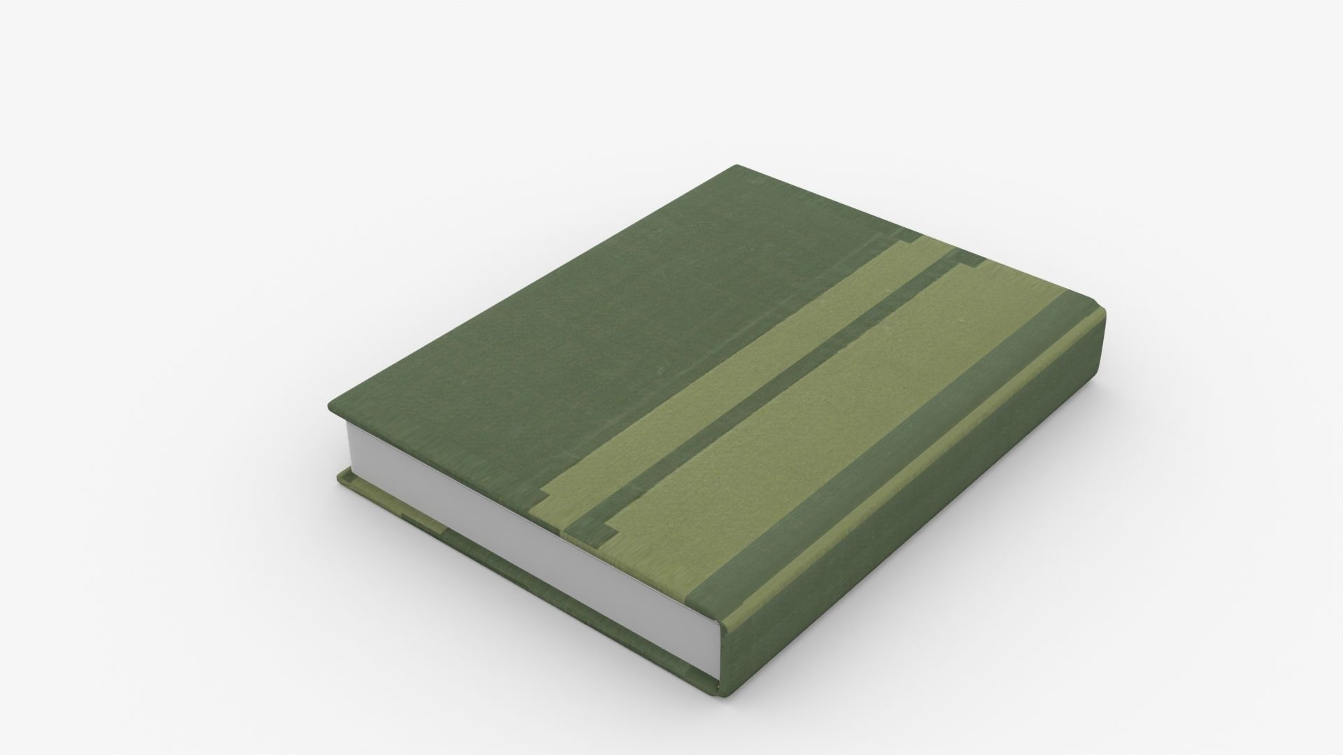 Book Rigged and Animated Low-poly 3D model_7