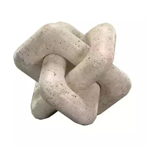 VIA LARGE TRAVERTINE KNOT