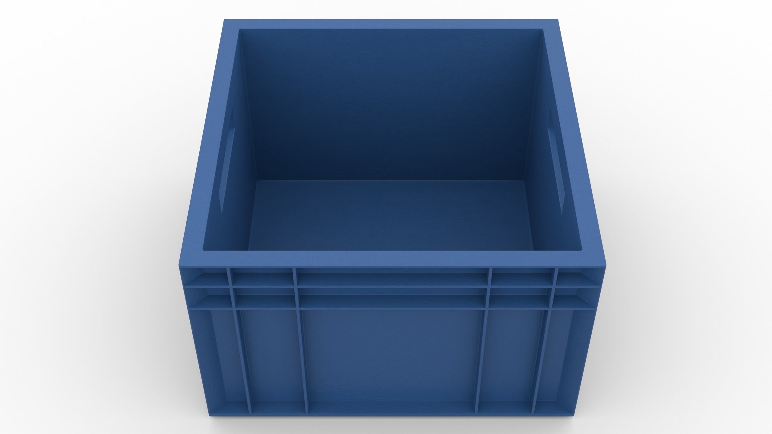 Euronorm boxes Low-poly 3D model_6