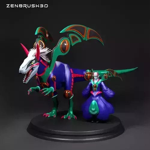 DYNAL - FOSSIL FIGHTERS STL - 3D PRINTING 