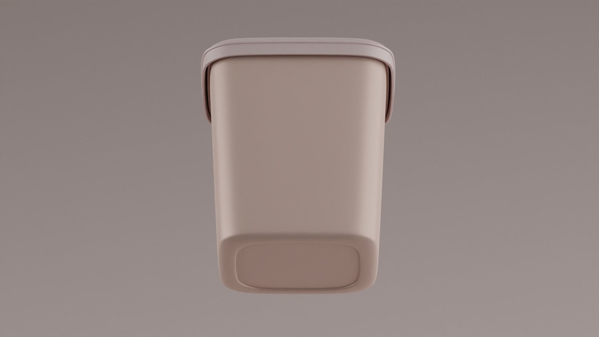 Square Container 3D model_5