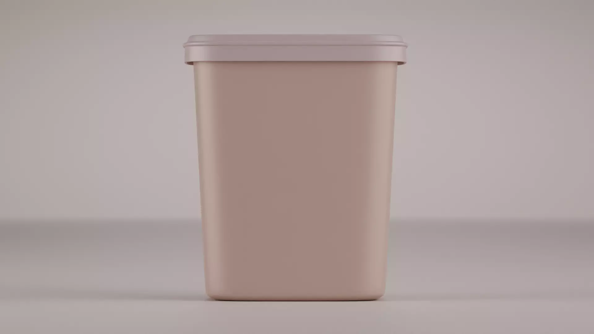 Square Container 3D model_0