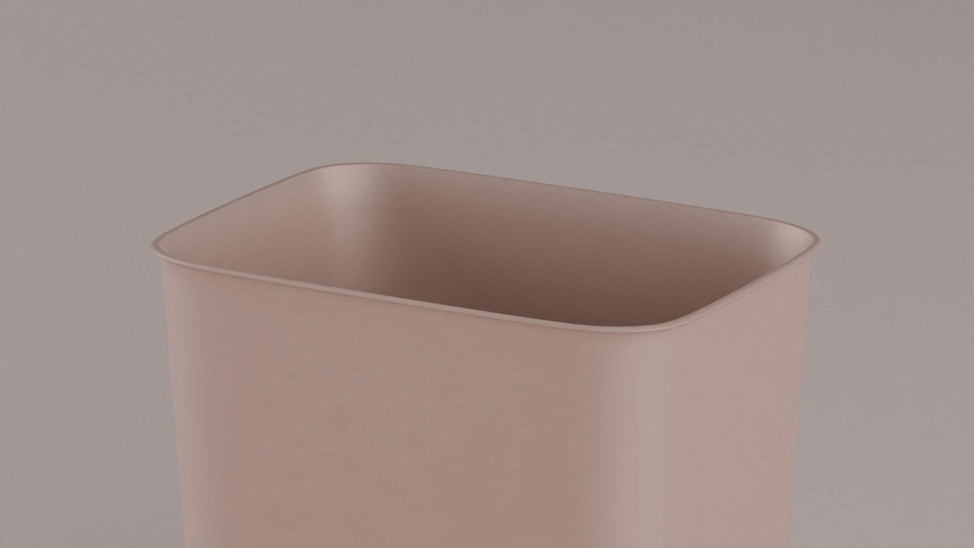 Square Container 3D model_4