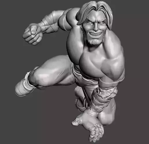 Grunge 3d model for 3d printing