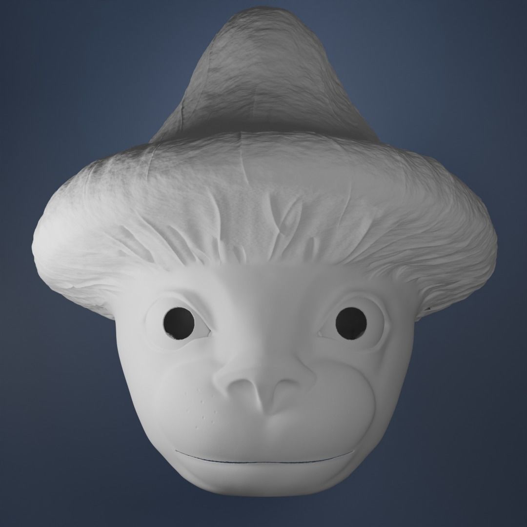 SMURFCAT MASK 3D print model_9
