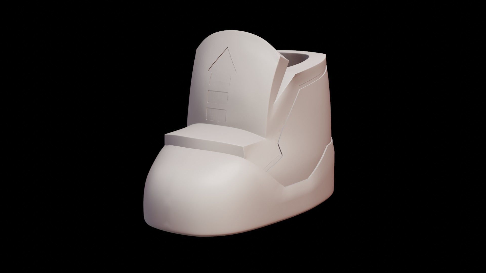 Subway Surfers boots 3D print model_5