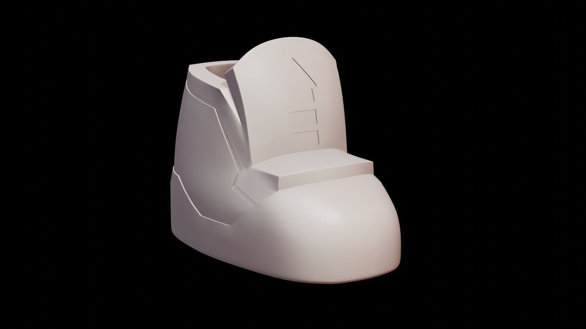 Subway Surfers boots 3D print model_10