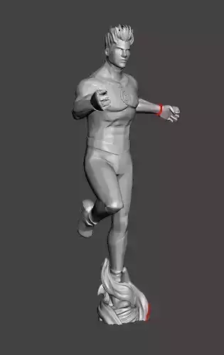 human torch 3d model for 3d printing 3D print model