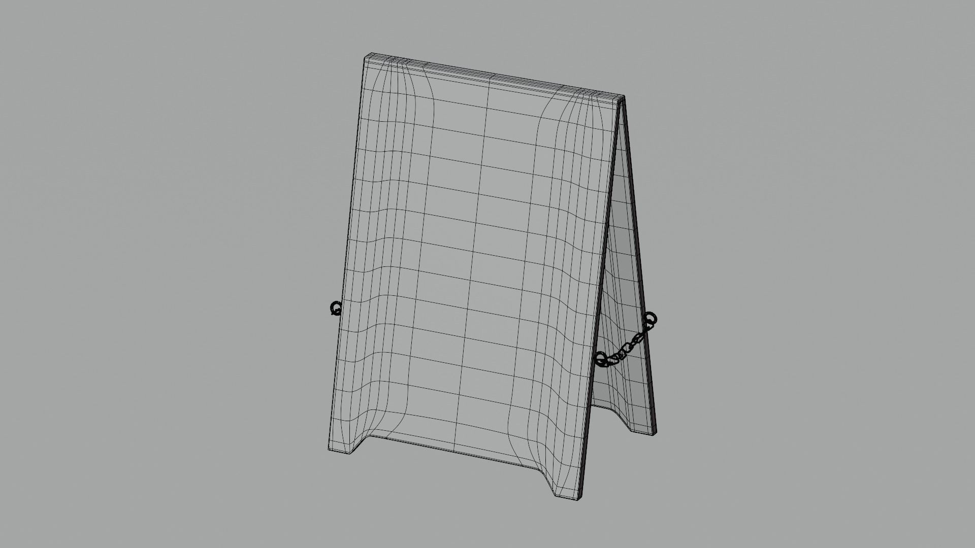 Sign Board 3D model_10