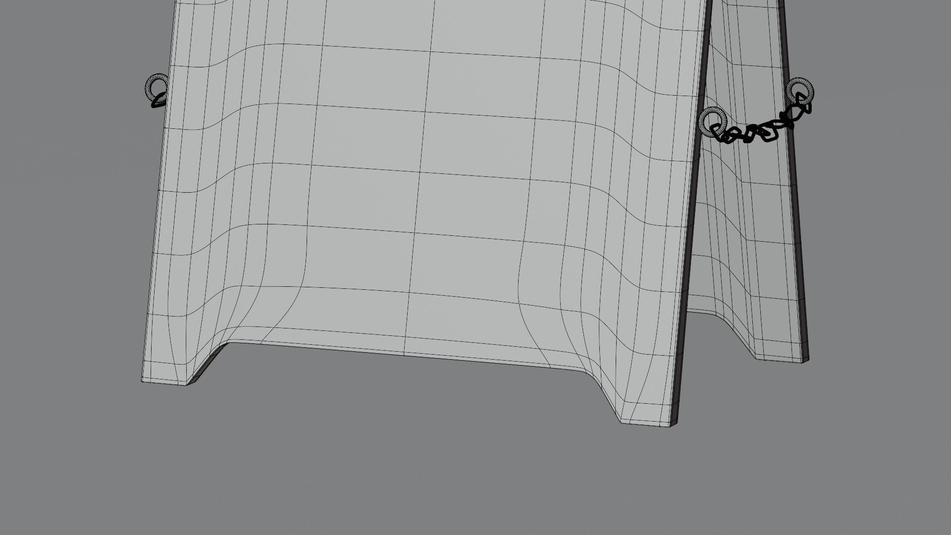 Sign Board 3D model_13