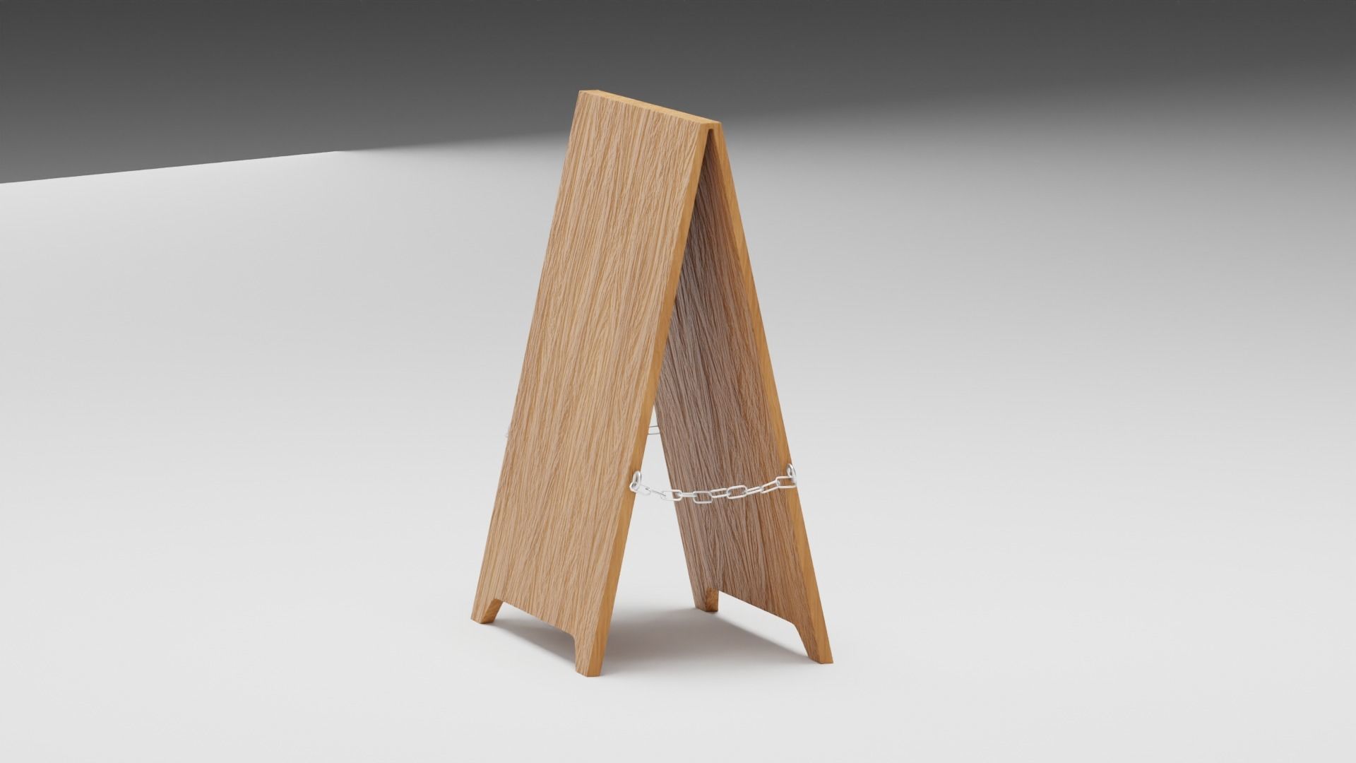 Sign Board 3D model_6