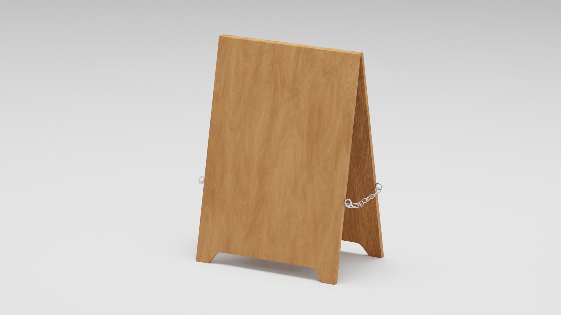 Sign Board 3D model_2