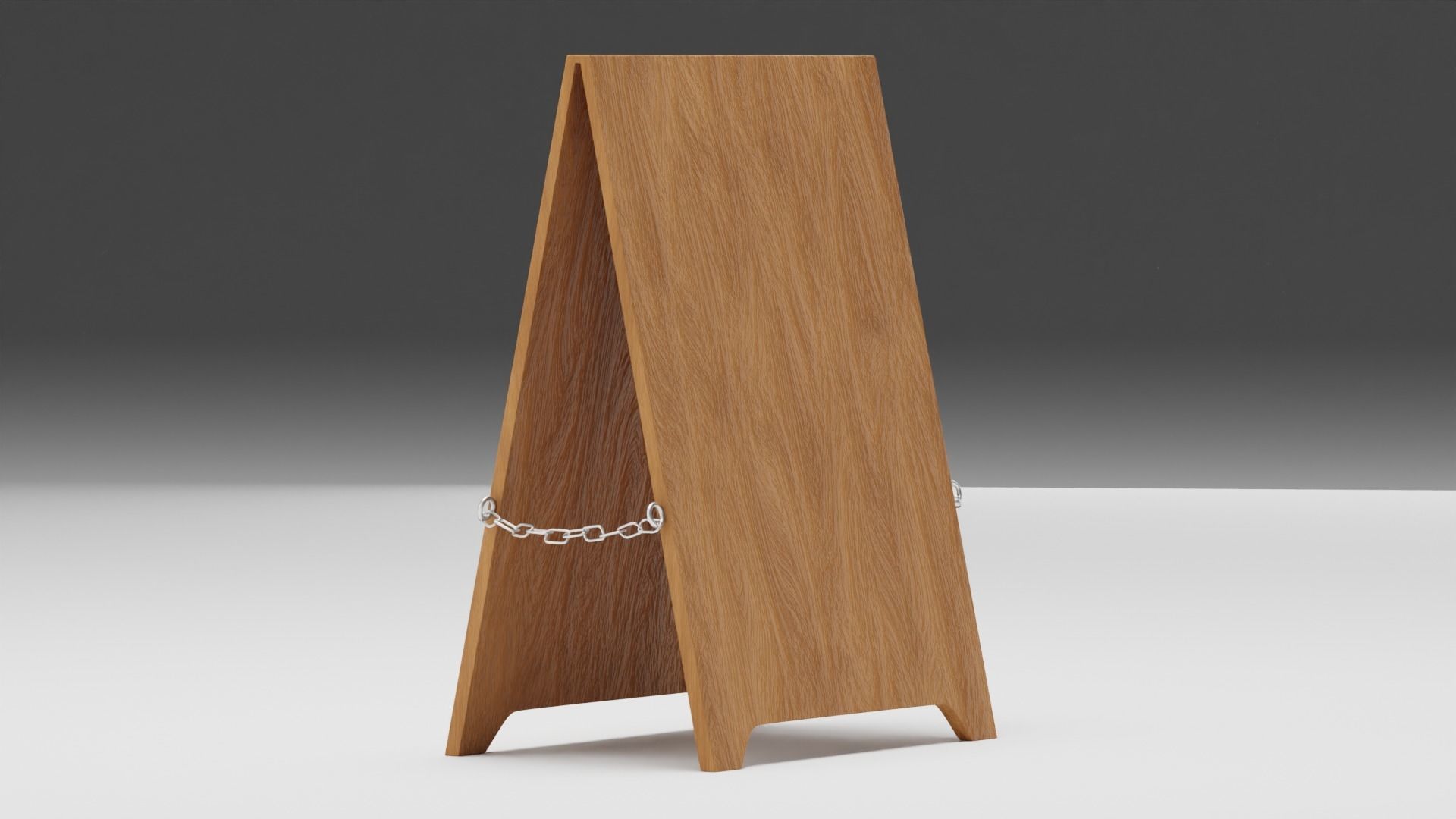 Sign Board 3D model_7