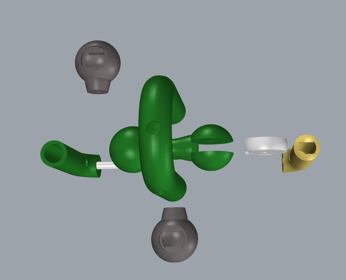 Tiffany Earrings 3D print model_7