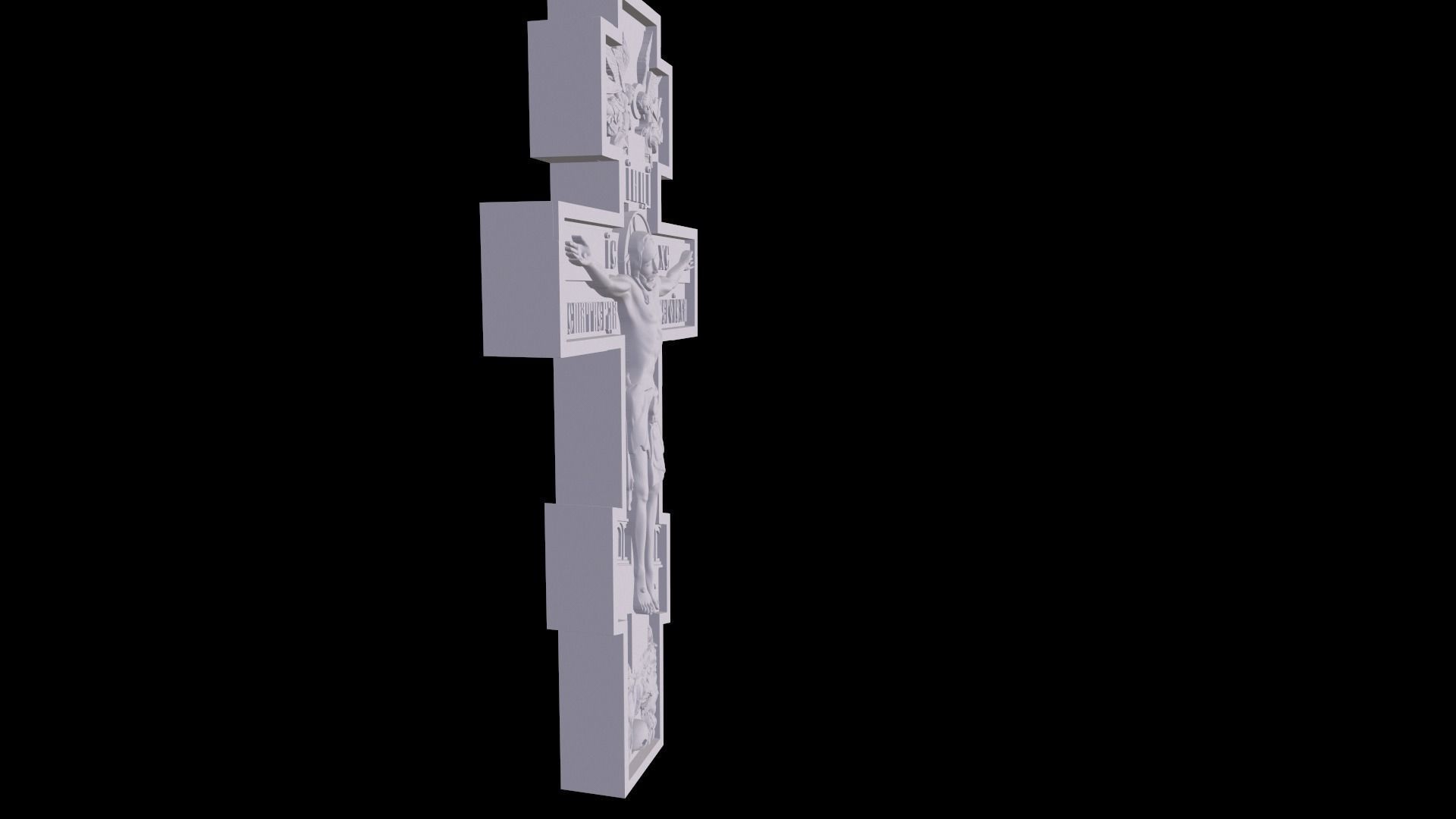 Cross 3D print model_4
