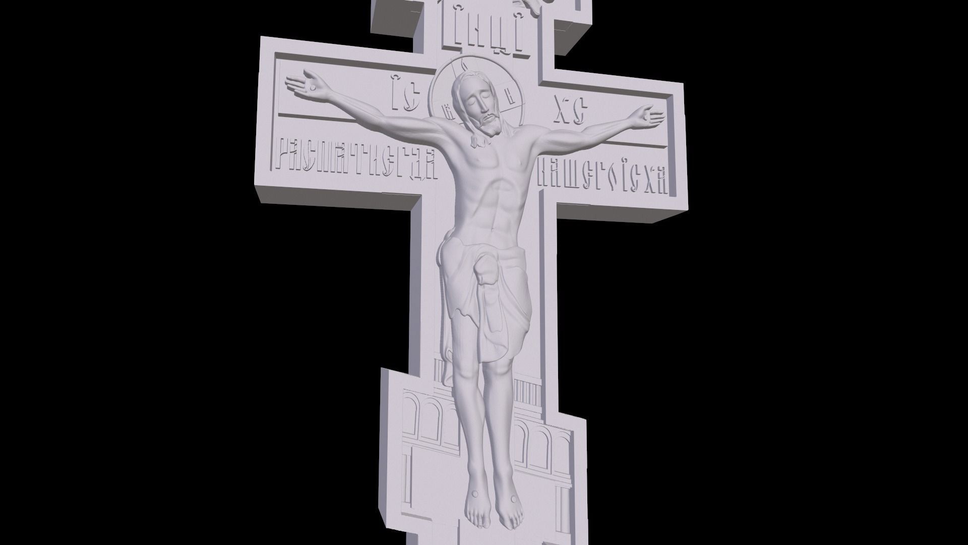 Cross 3D print model_2