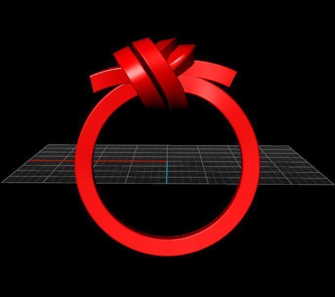 love knot Free 3D print model_7