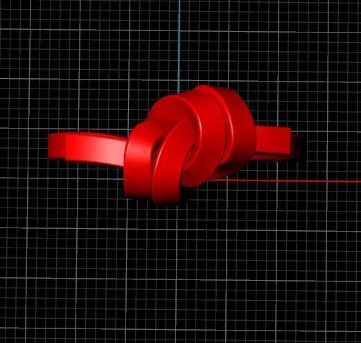 love knot Free 3D print model_4