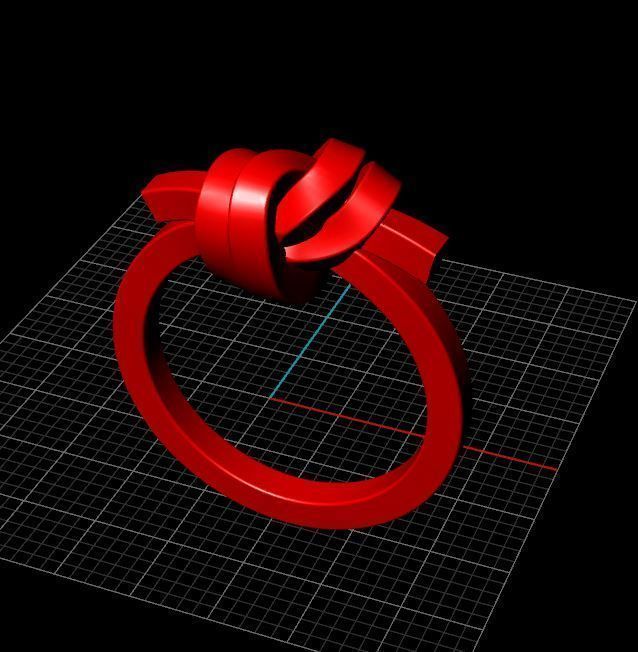 love knot Free 3D print model_2