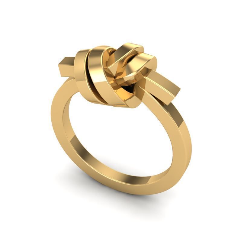 love knot Free 3D print model_1