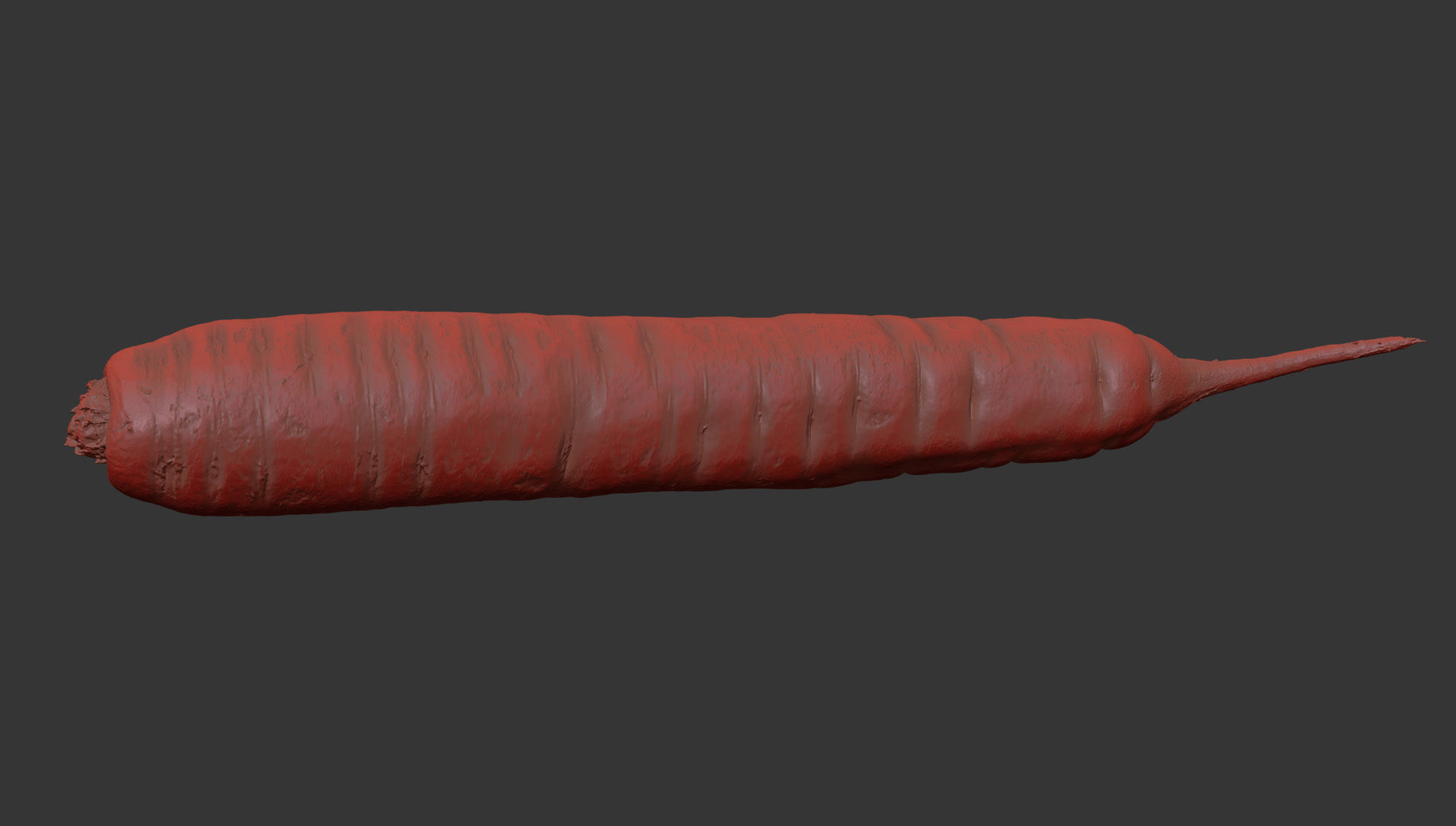 Carrot 3D model_7