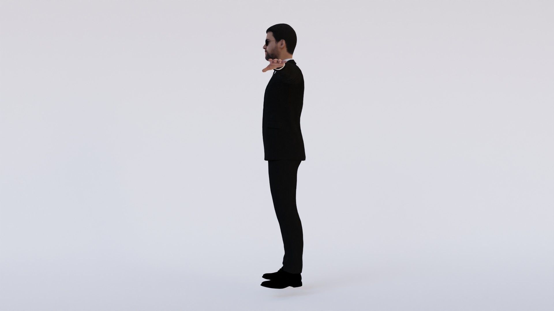 Collection 7 rigged humans textured Low-poly 3D model_6