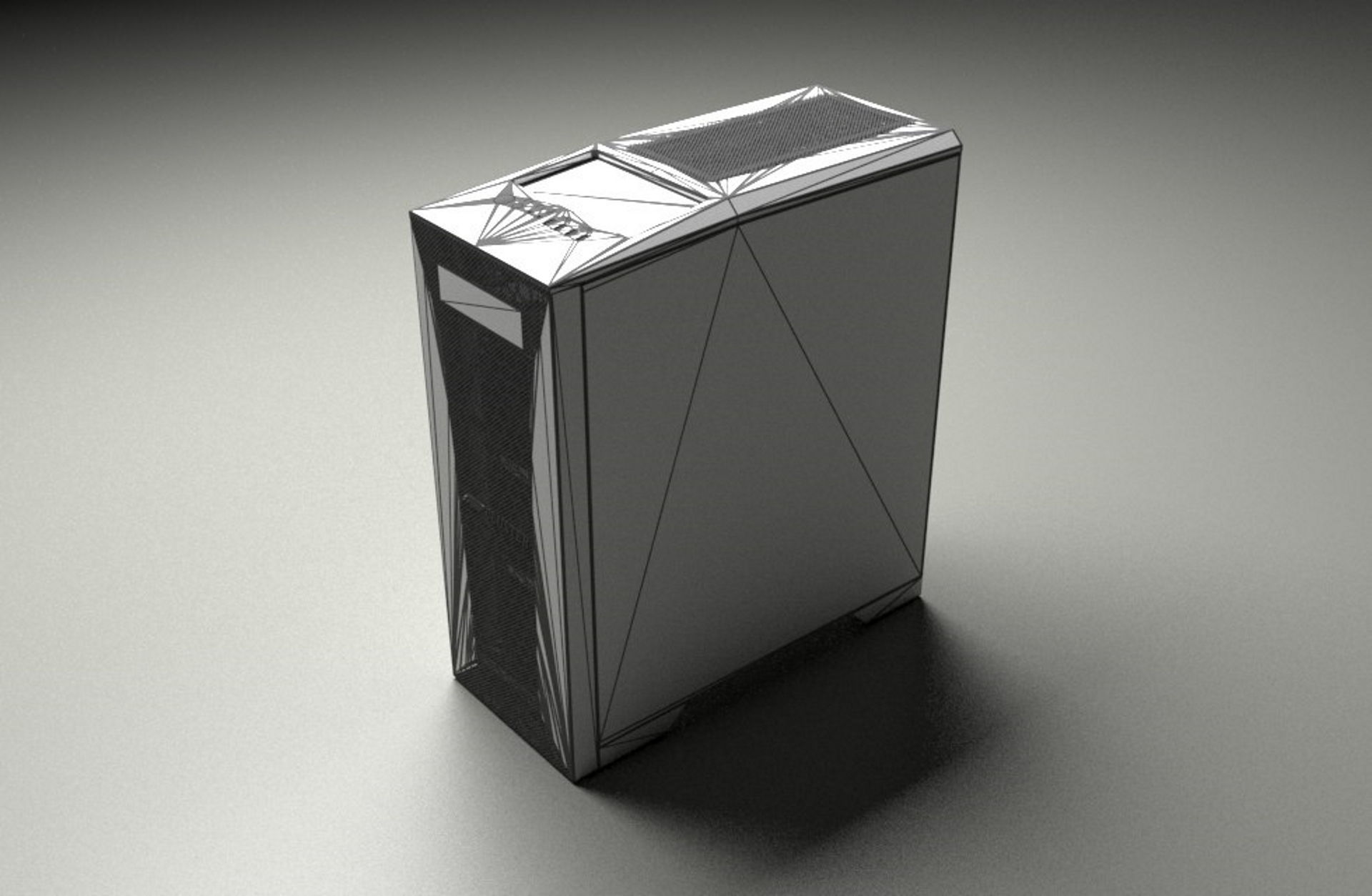 Cluster PC Case 3D model_16