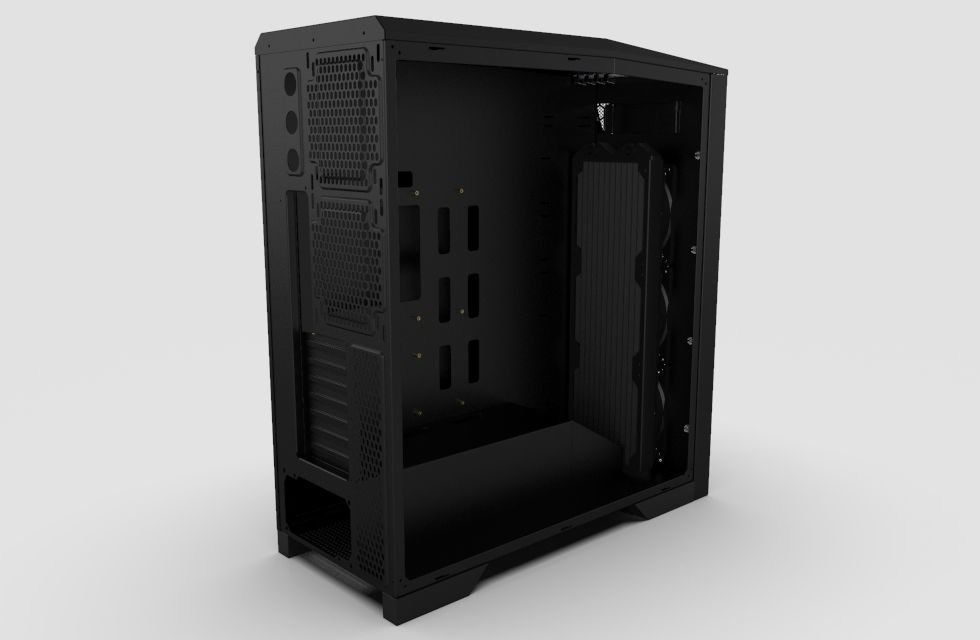 Cluster PC Case 3D model_13