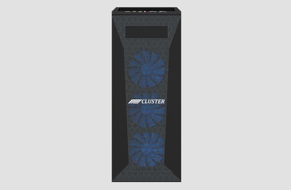 Cluster PC Case 3D model_10