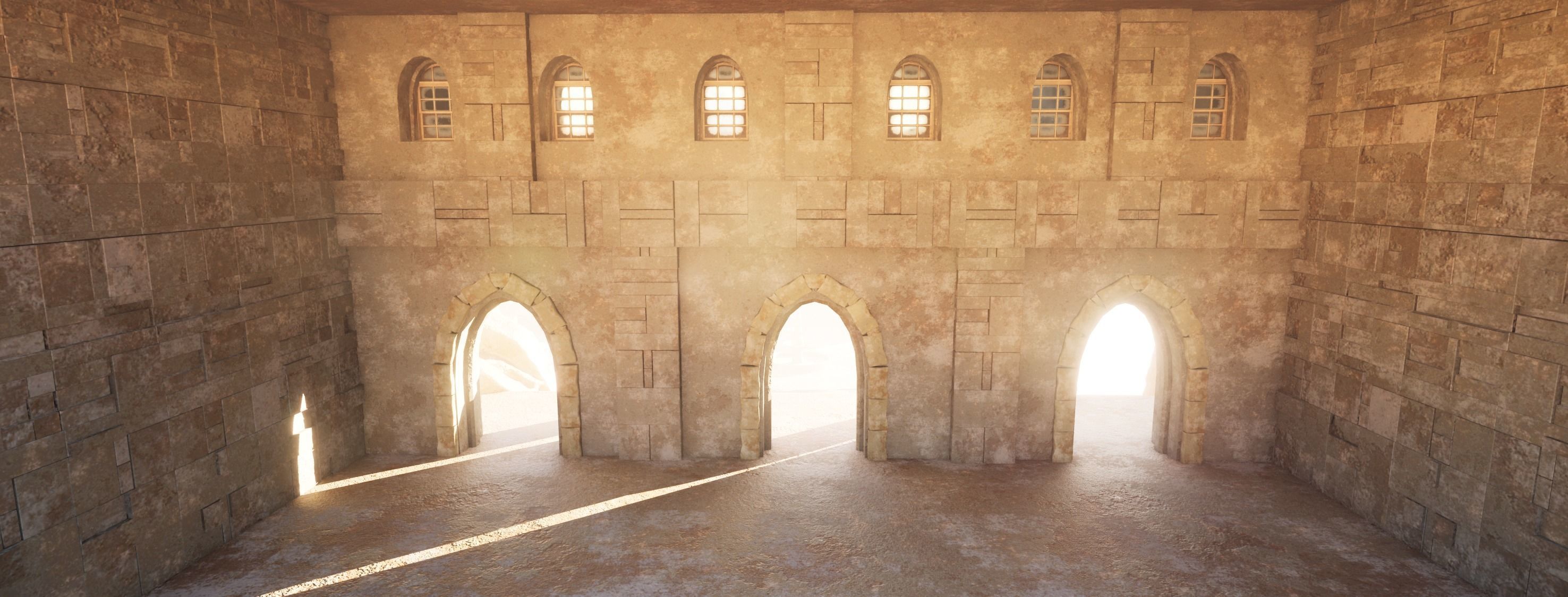 Forglar Desert Map Low-poly 3D model_9