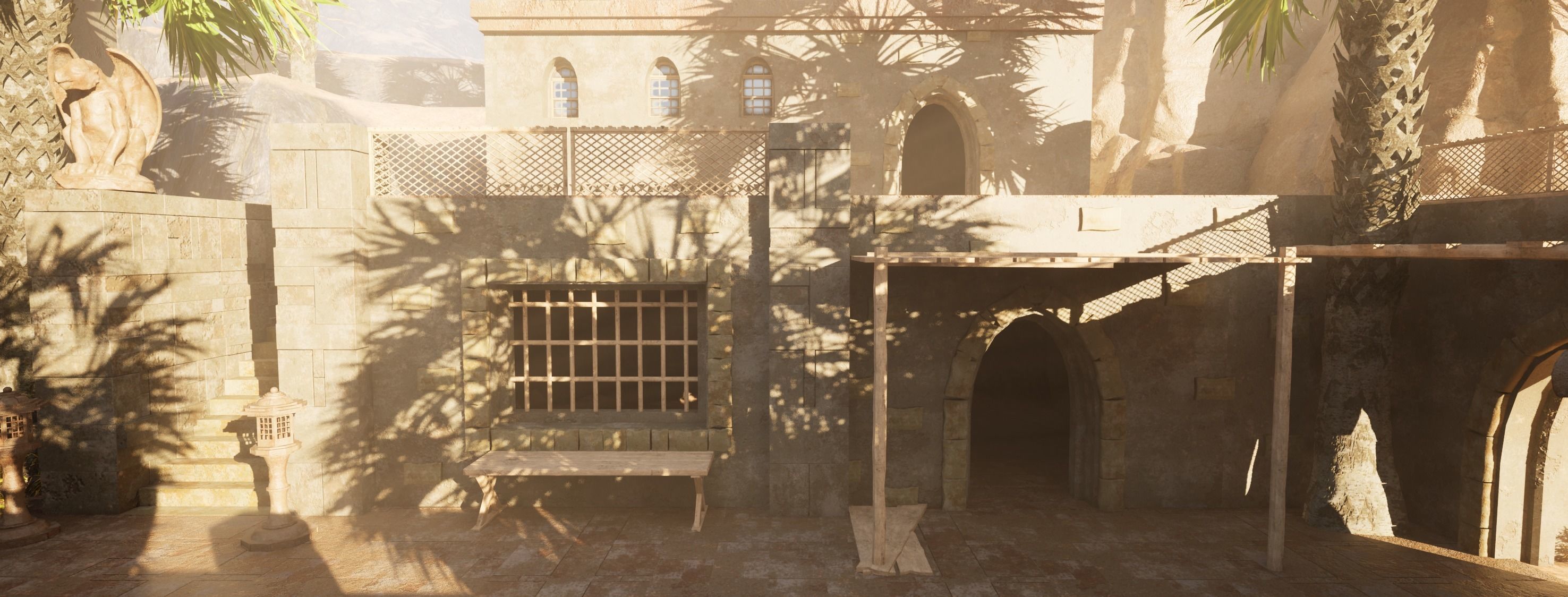 Forglar Desert Map Low-poly 3D model_8