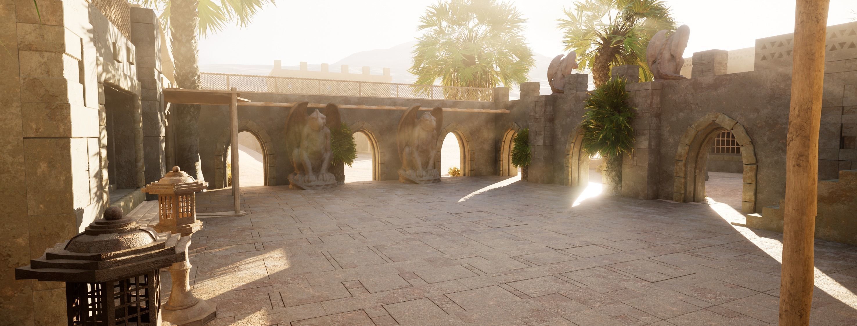 Forglar Desert Map Low-poly 3D model_5