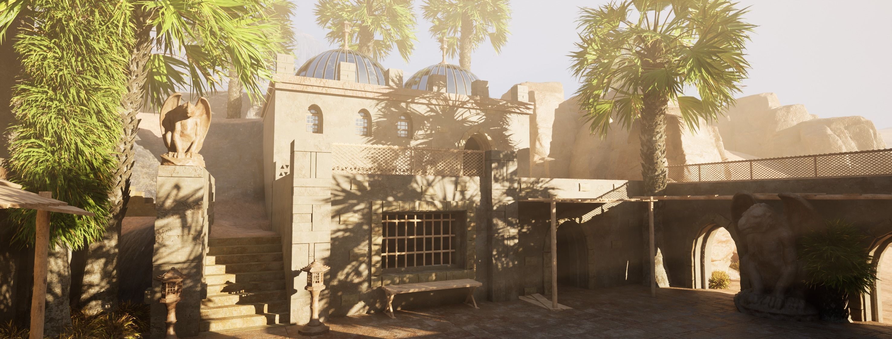 Forglar Desert Map Low-poly 3D model_3