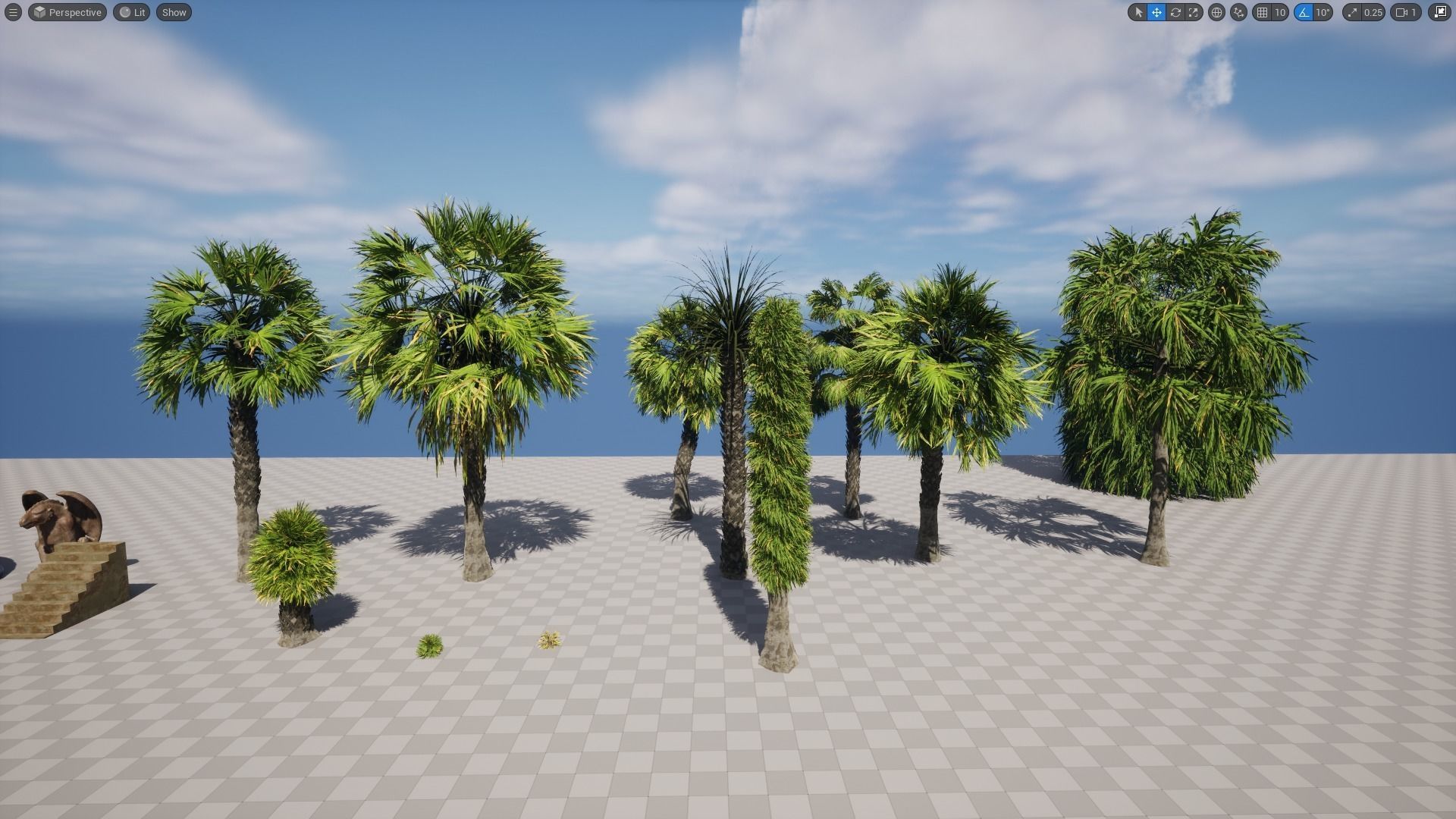 Forglar Desert Map Low-poly 3D model_12