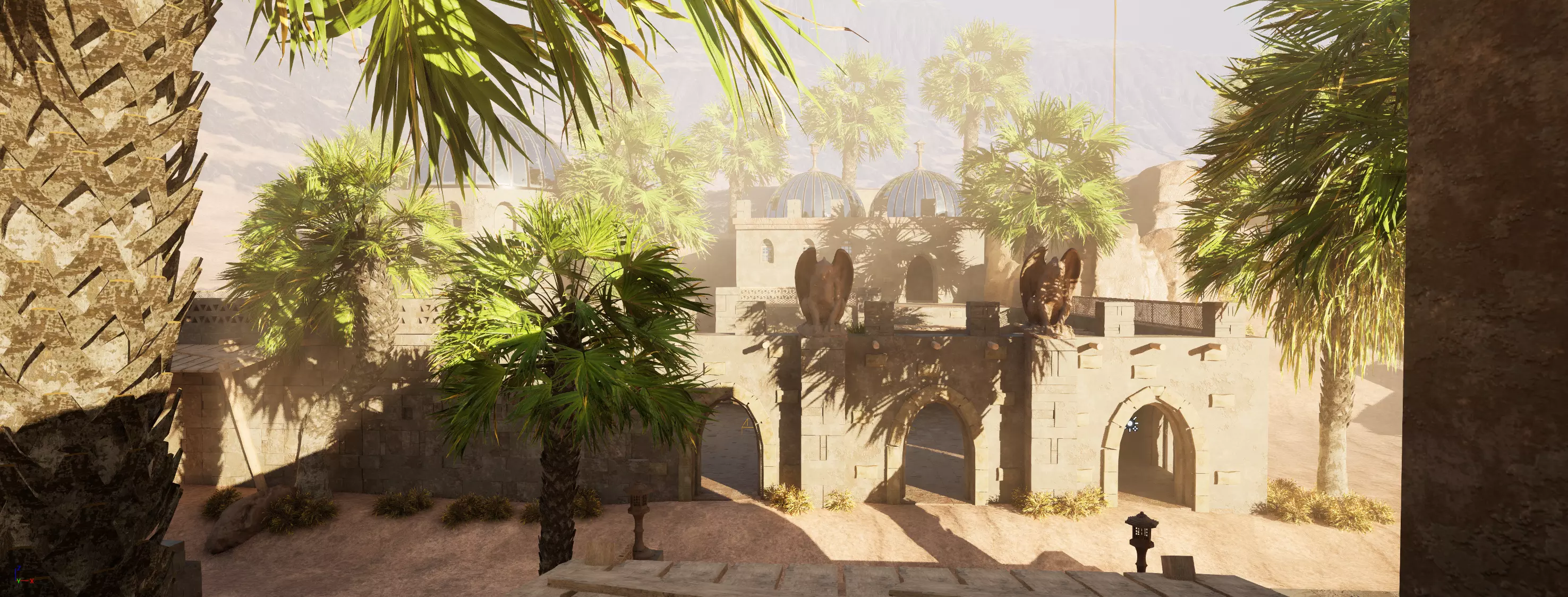 Forglar Desert Map Low-poly 3D model_0