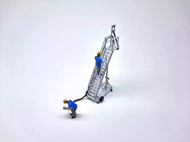 N Scale Portable Liquid Transfer Platform Free 3D model