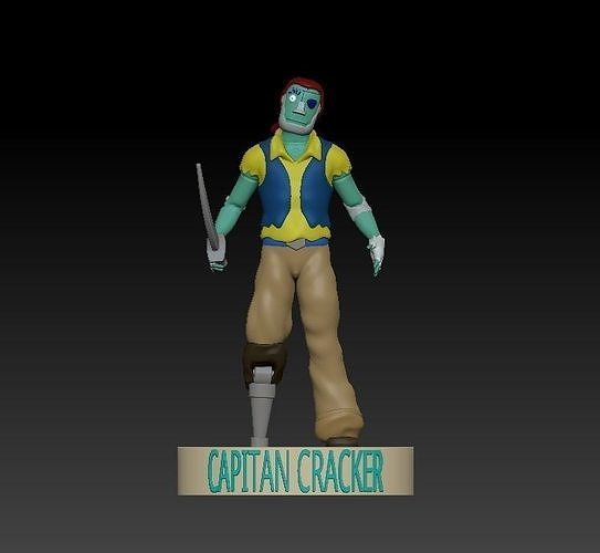 Cracker 3D print model