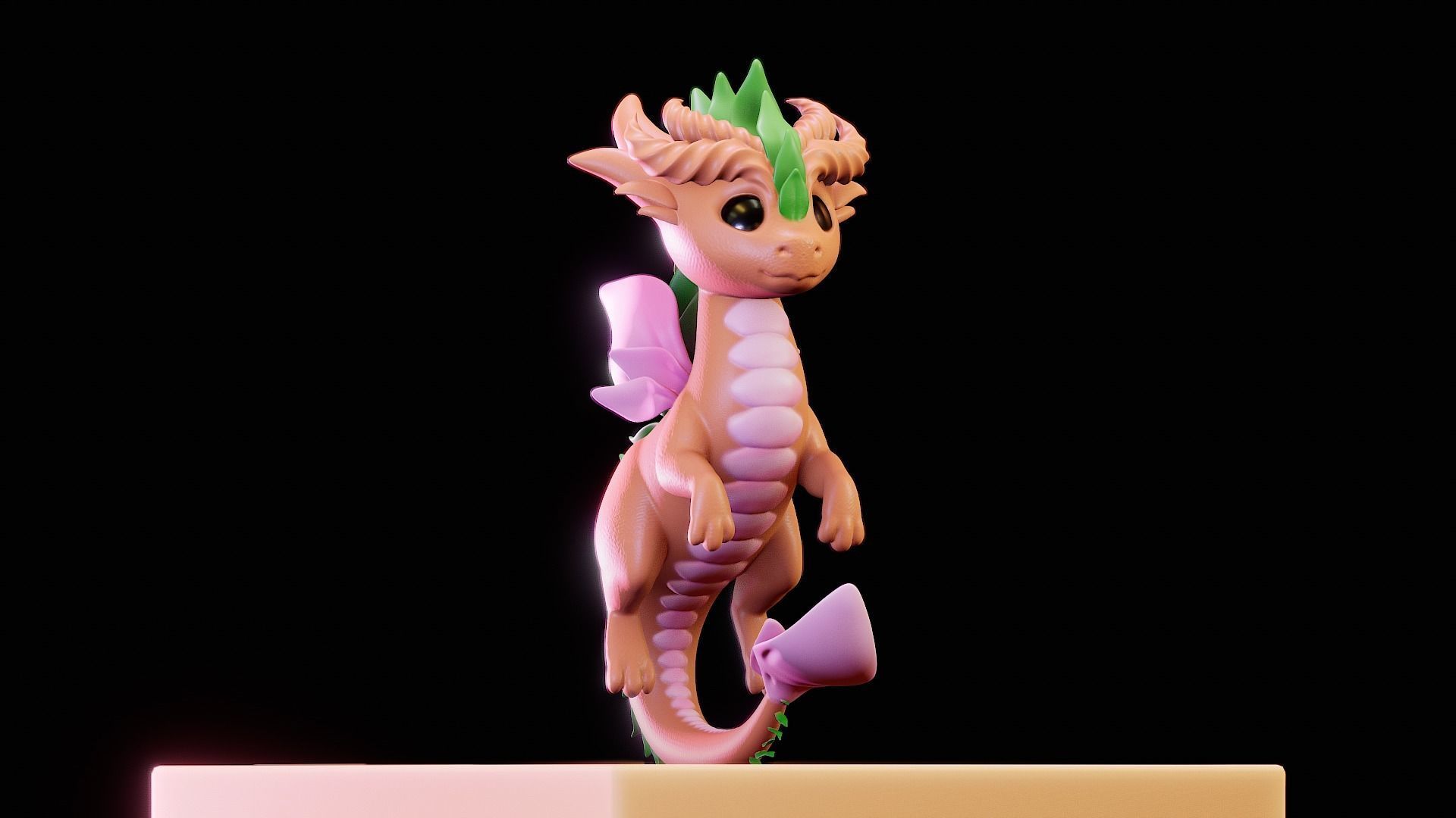 Magical Baby Dragon 3D print model_10