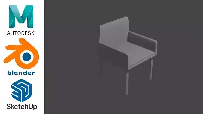 Chair - Silla 3D model