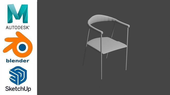 Chair - Silla 3D model