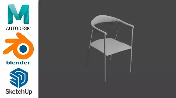 Chair - Silla 3D model