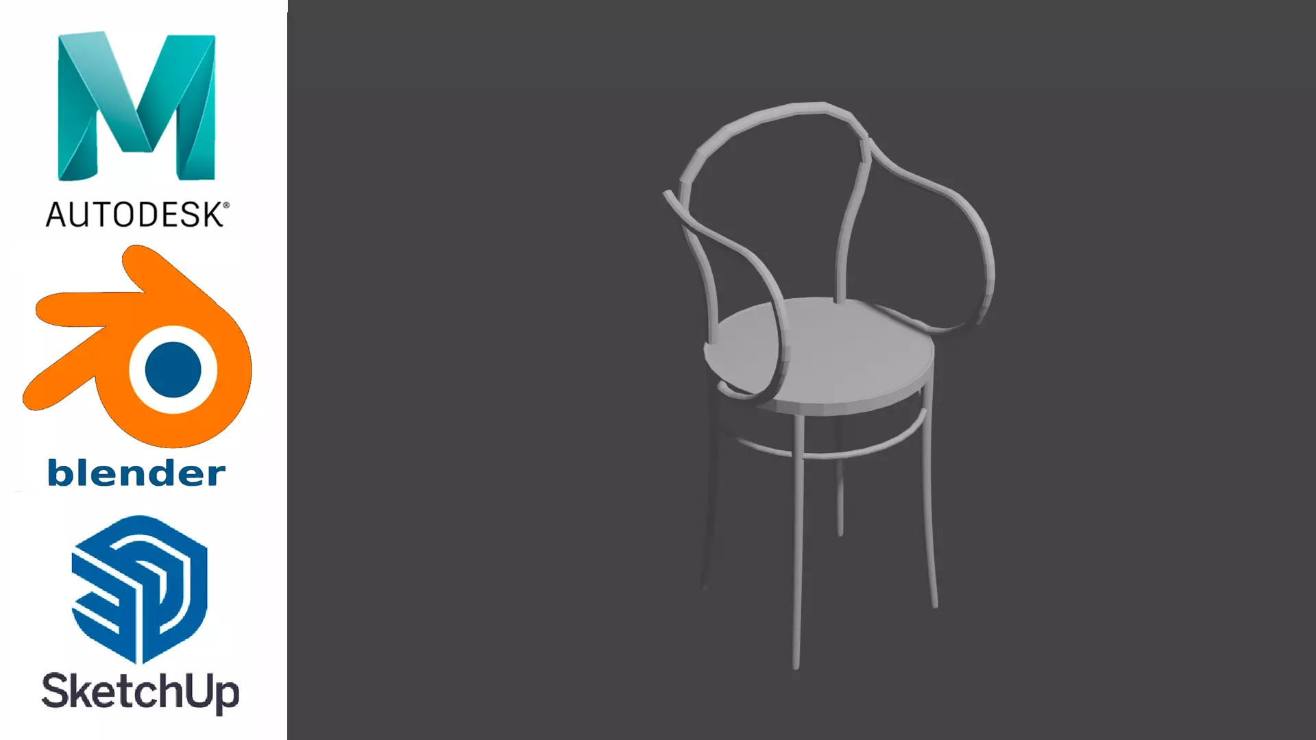 Chair - Silla 3D model_0
