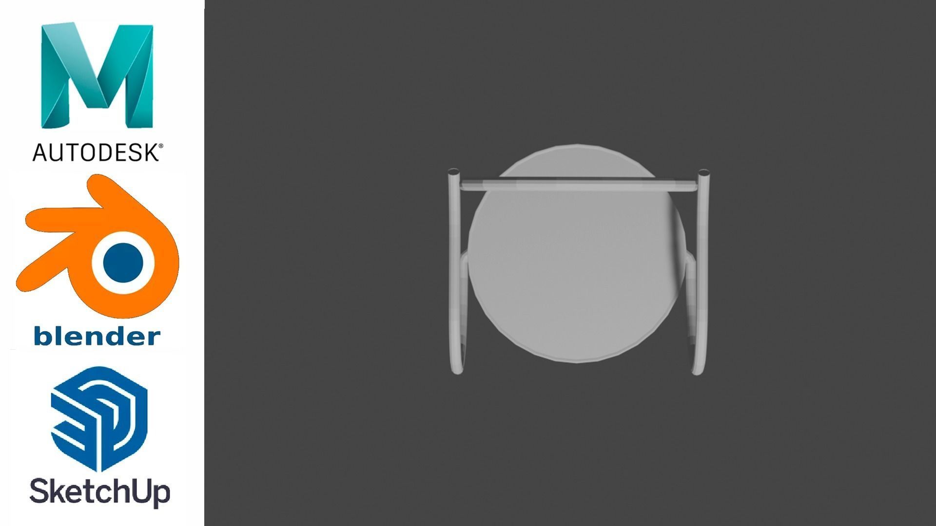 Chair - Silla 3D model_3