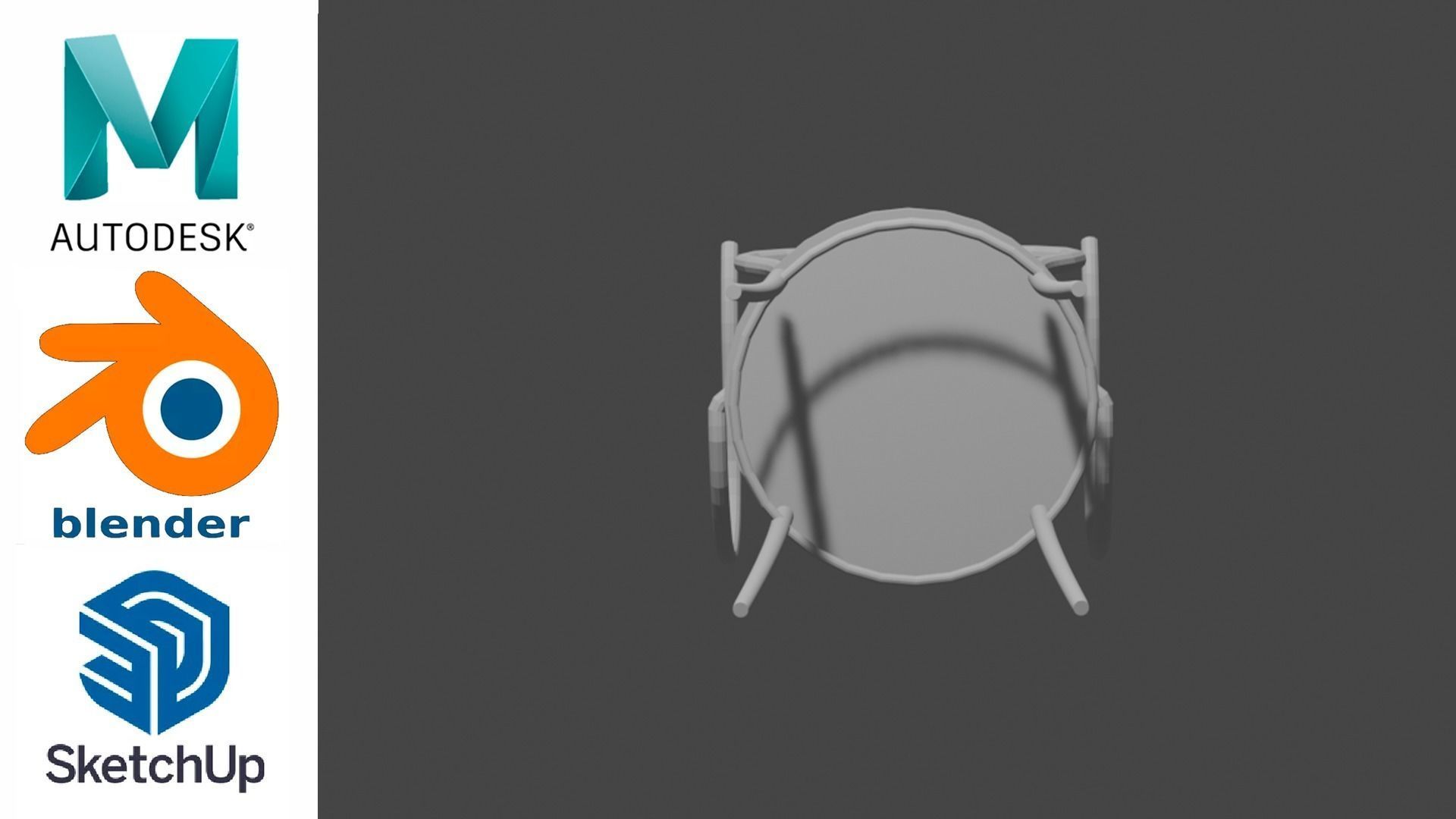 Chair - Silla 3D model_1