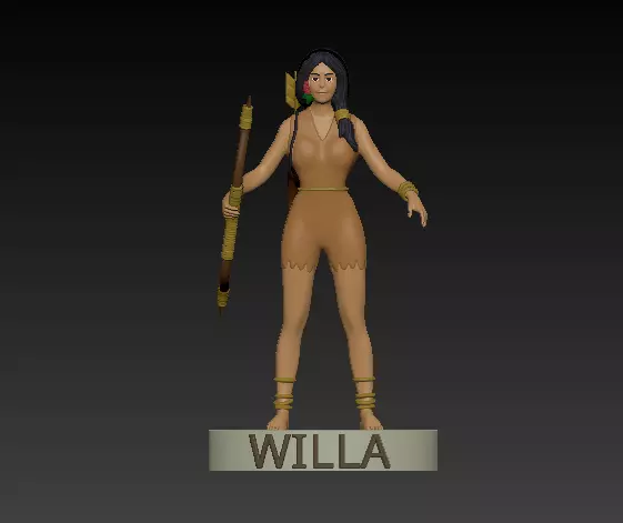 Willa 3D print model_0