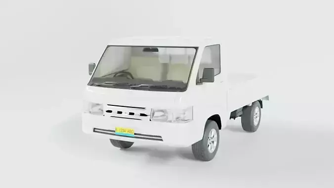 Suzuki Carry Pickup 2020 3D Model