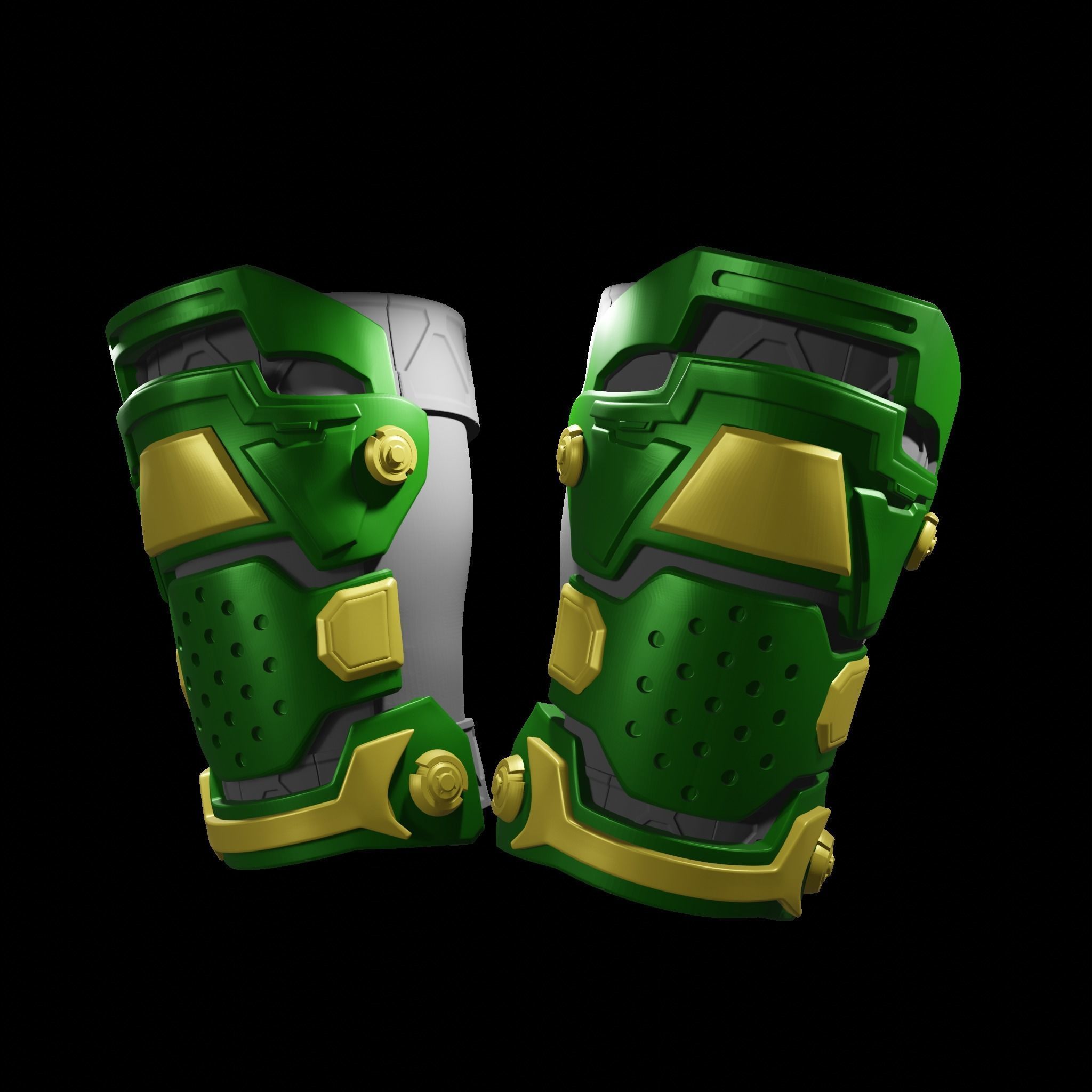 General use Arm Armor  3D print model_2