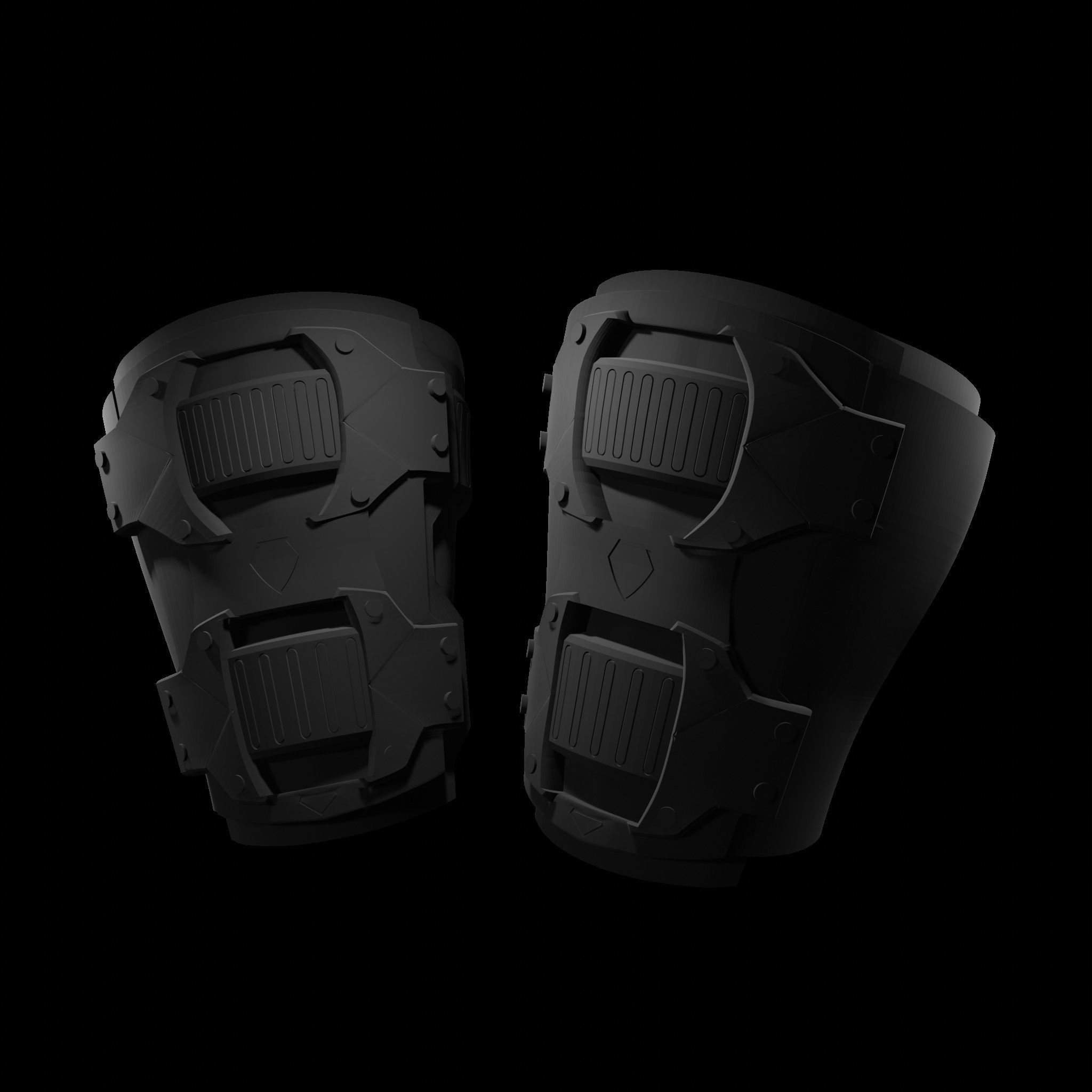 General use Arm Armor  3D print model_3