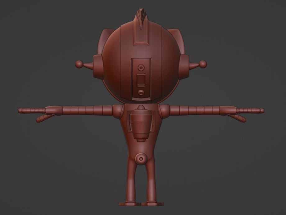 Super Robot Monkey - Otto 3D print model_3