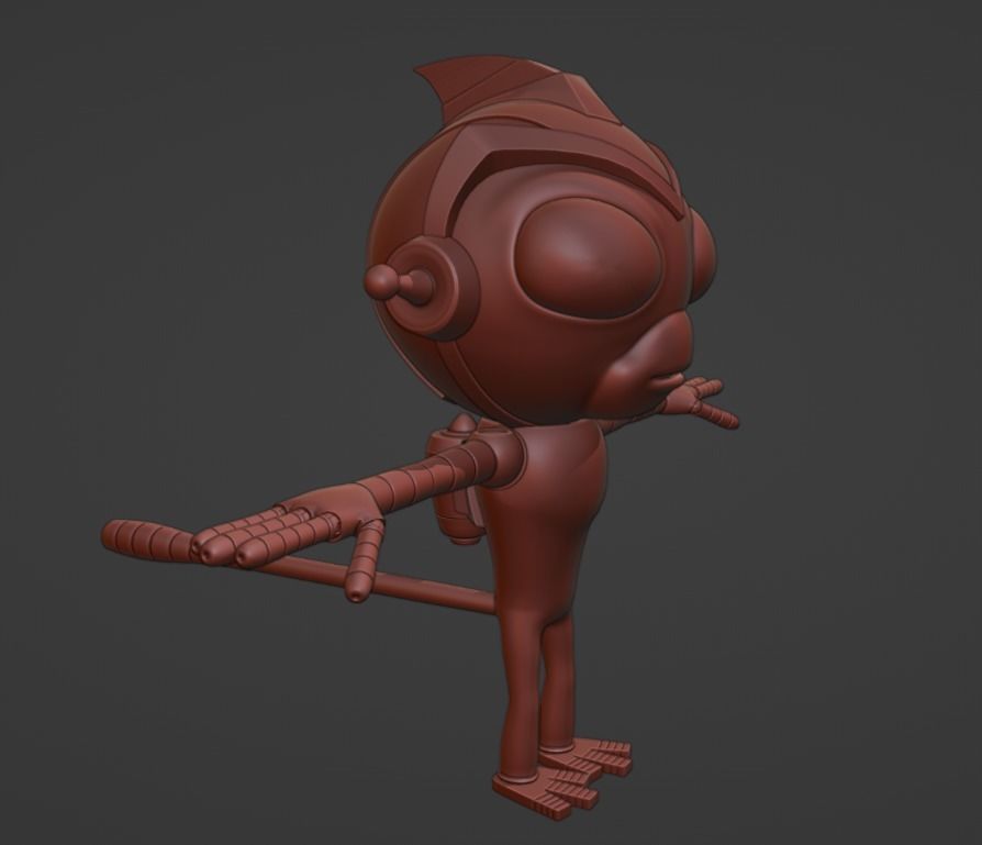 Super Robot Monkey - Otto 3D print model_9